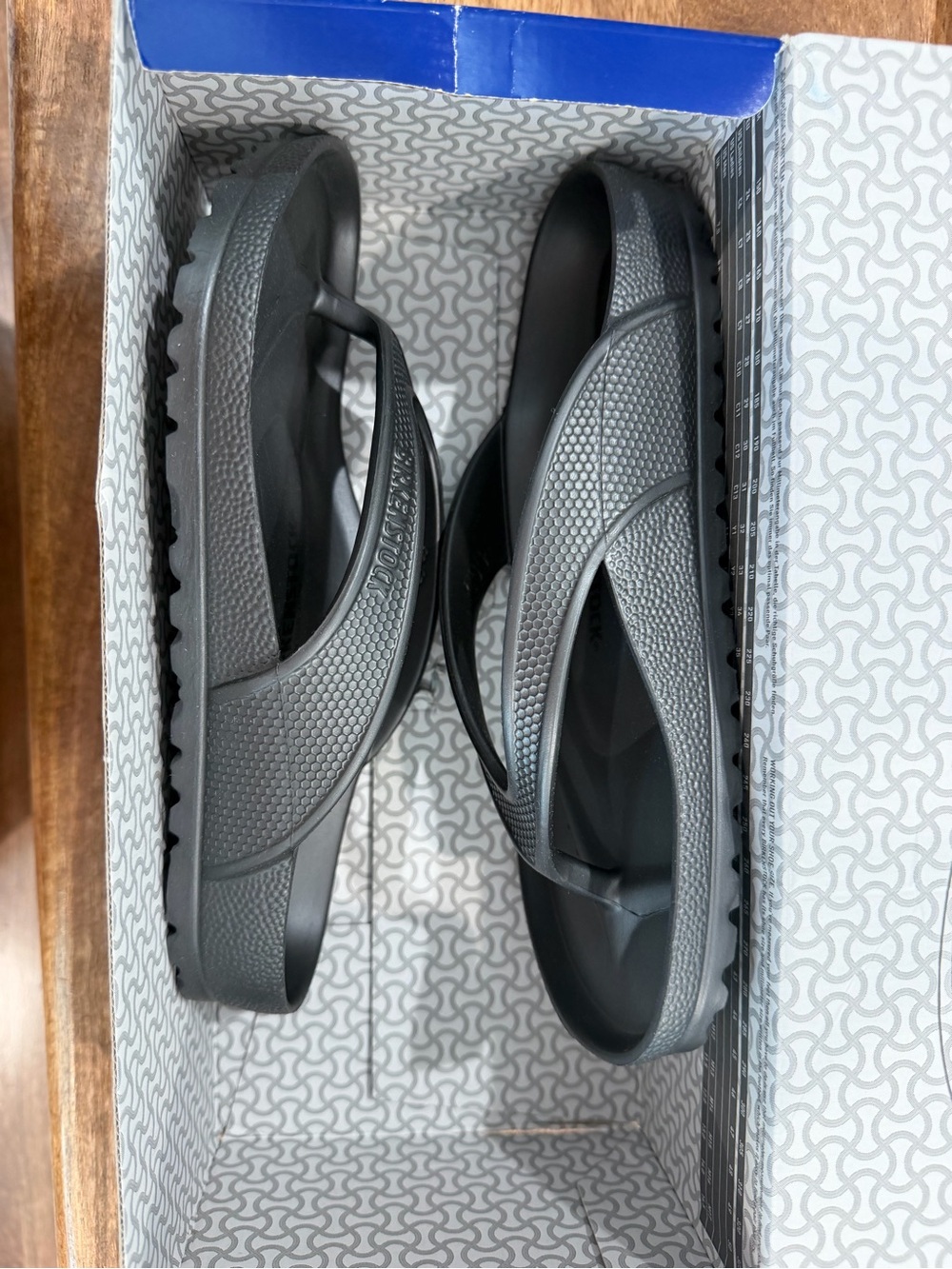 Birkenstock women’s Dark Gray EVA Thong Sandals - Picture 6 of 6